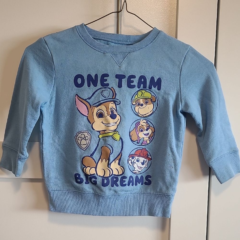 Jumping Beans Paw Patrol Blue Sweatshirt